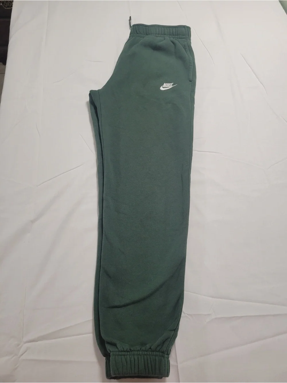Nike Kids Dark Green Fleece Joggers
